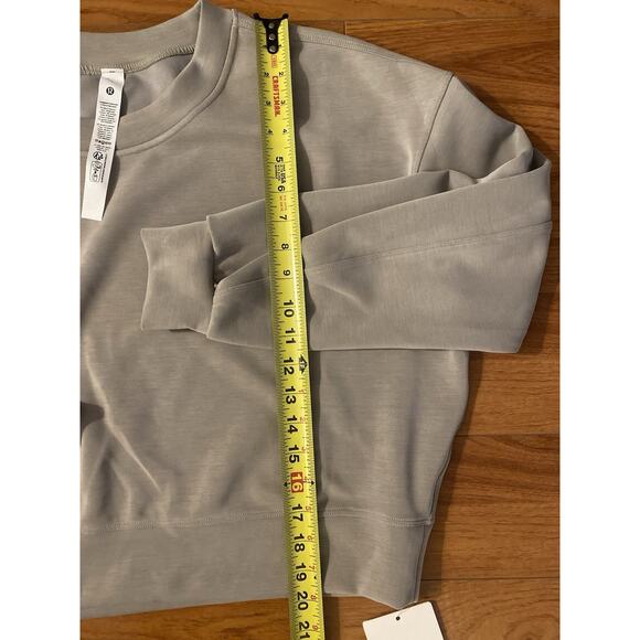 Lululemon Oversized Soft Cropped Longsleeve Top - Picture 3 of 10